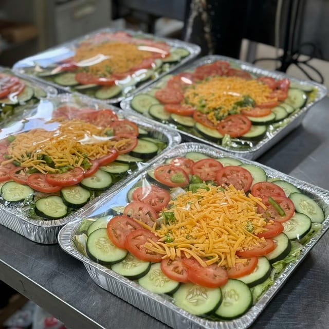 Party Size Salad.